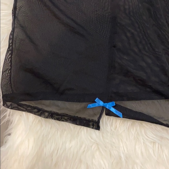 Cacique Black/Blue Cami Size 18/20 - Picture 6 of 6